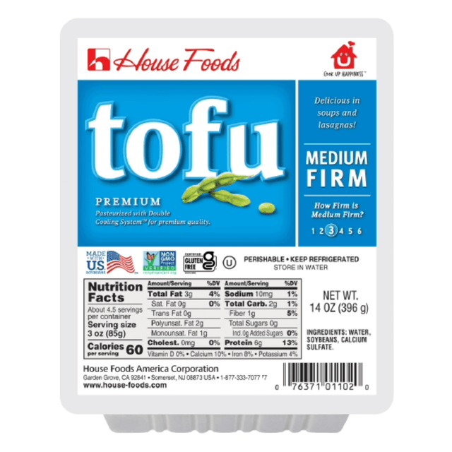 HSE TOFU MED FIRM REG BLUE 14.00 Z