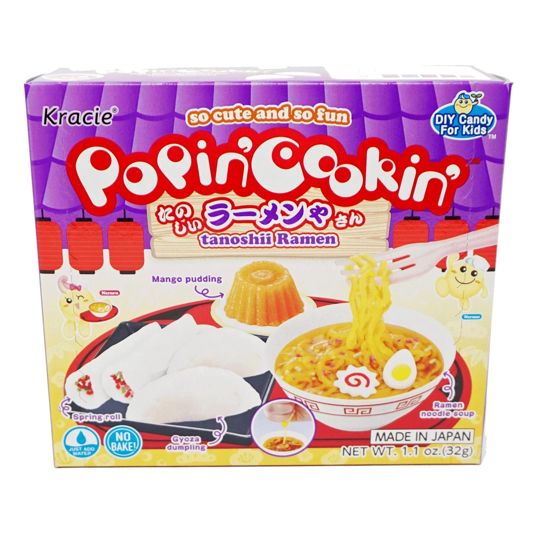 KRACIE POPIN COOKIN TANOSHII RAMEN 1.1OZ/32G – GOHAN Market