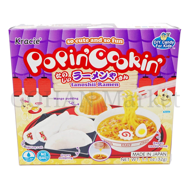 KRACIE POPIN COOKIN TANOSHII RAMEN 1.1OZ/32G