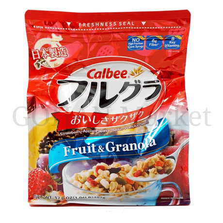 CALBEE FURUGURA FRUIT AND GRANOLA 17OZ/482G