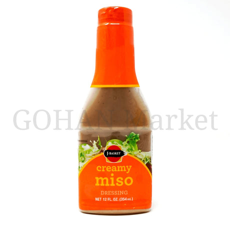 J-BASKET CREAMY MISO DRESSING 12FL OZ/354ML