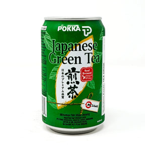 POKKA JAPANESE GREEN TEA NO SUGAR 10.1FL OZ 300ML