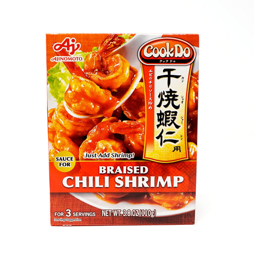 AJINOMOTO COOK DO BRAISED CHILI SHRIMP 3.8 OZ/110G