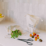 Organic Reusable Cotton Produce Bag (2 ct)