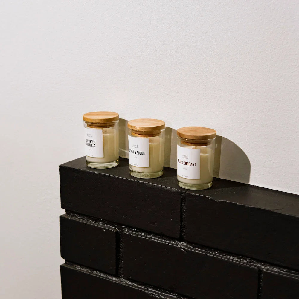 Cedar & Suede Soy Candle