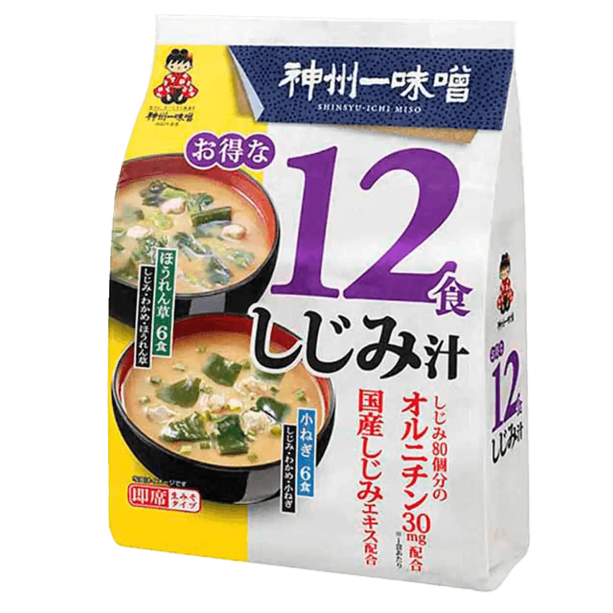 EXPIRING ON 12/17/2024 SHINSHU-ICHI SHIJIMIJIRU SHIJIMI MISO SOUP 6.77OZ/192G