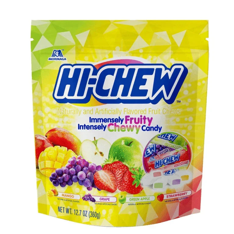 HI CHEW ORIGINAL MIX STRAWBERRY GREEN APPLE MANGO GRAPE 12 7OZ 360G hi-chew-original-mix-strawberry-green-apple-mango-grape-12-7oz-360g