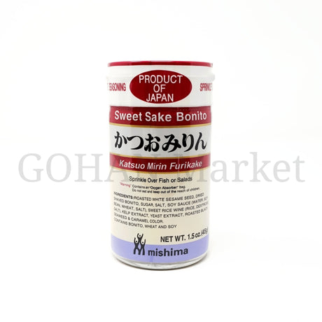 MISHIMA KATSUO MIRIN FURIKAKE NO MSG ADDED 1.5OZ