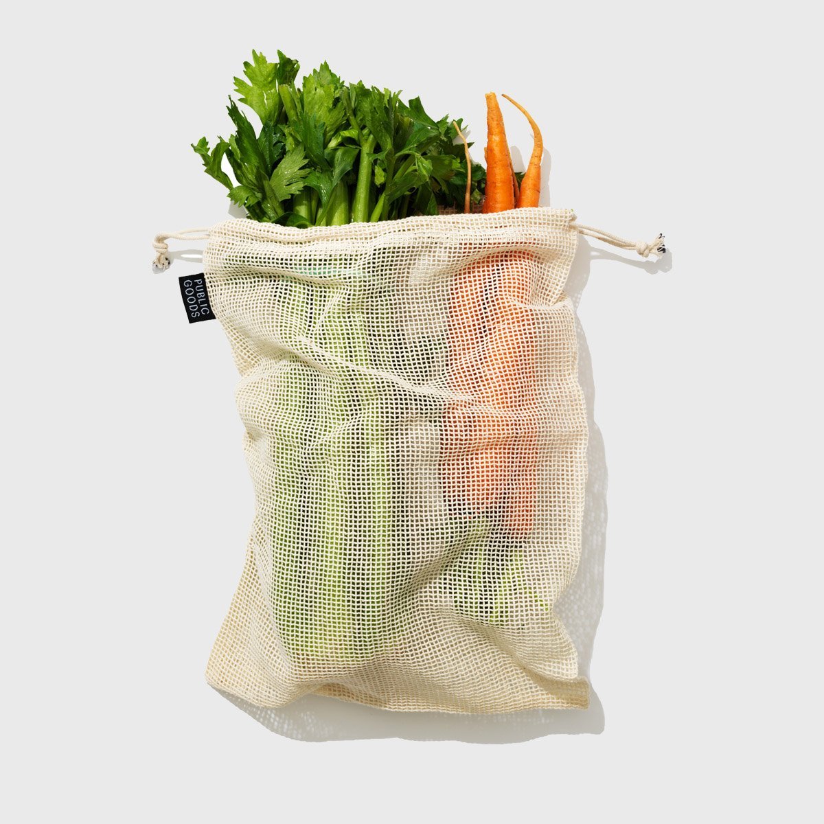 Organic Reusable Mesh Grocery Bag (2 ct)