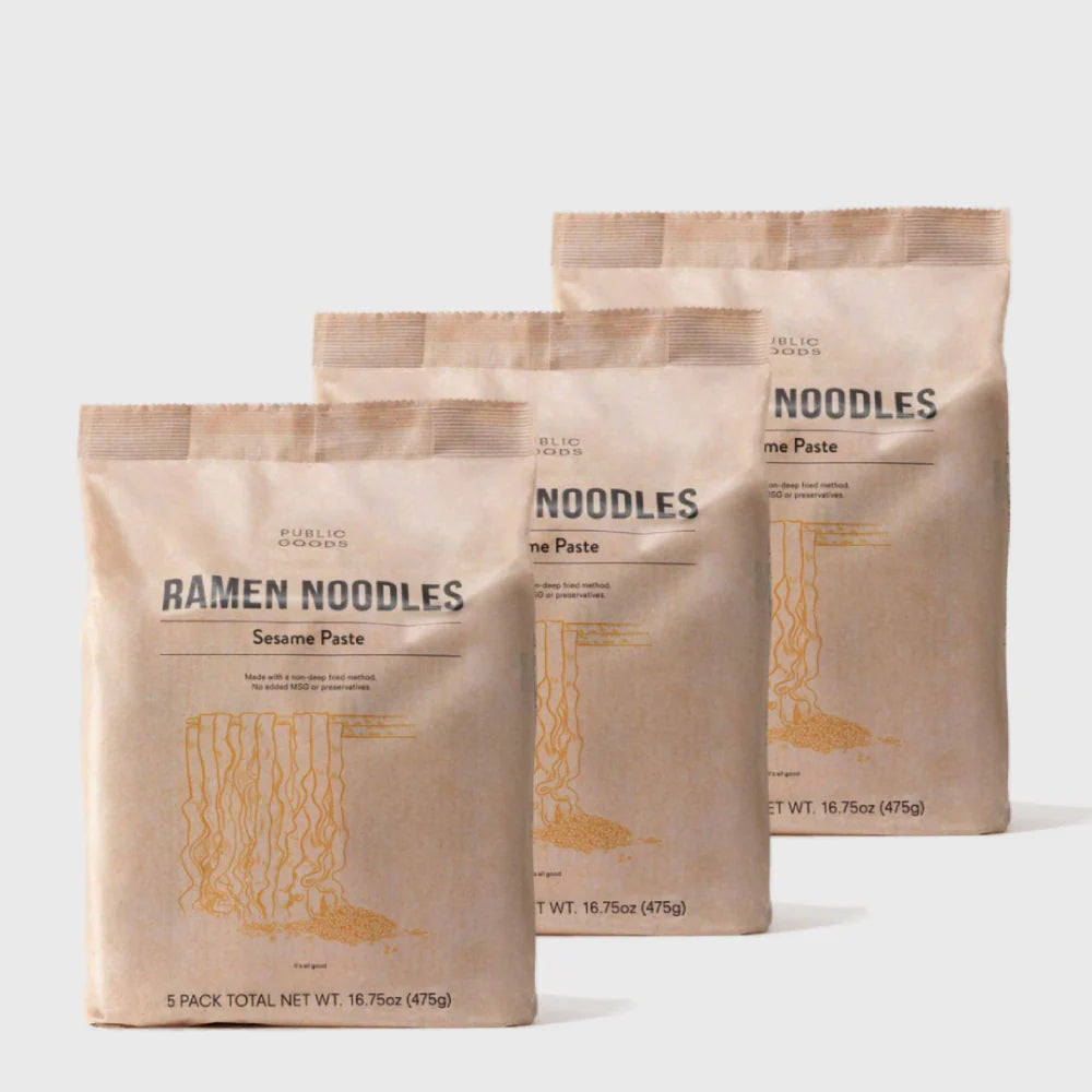 Sesame Paste Ramen Noodles