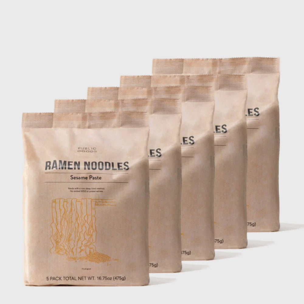 Sesame Paste Ramen Noodles