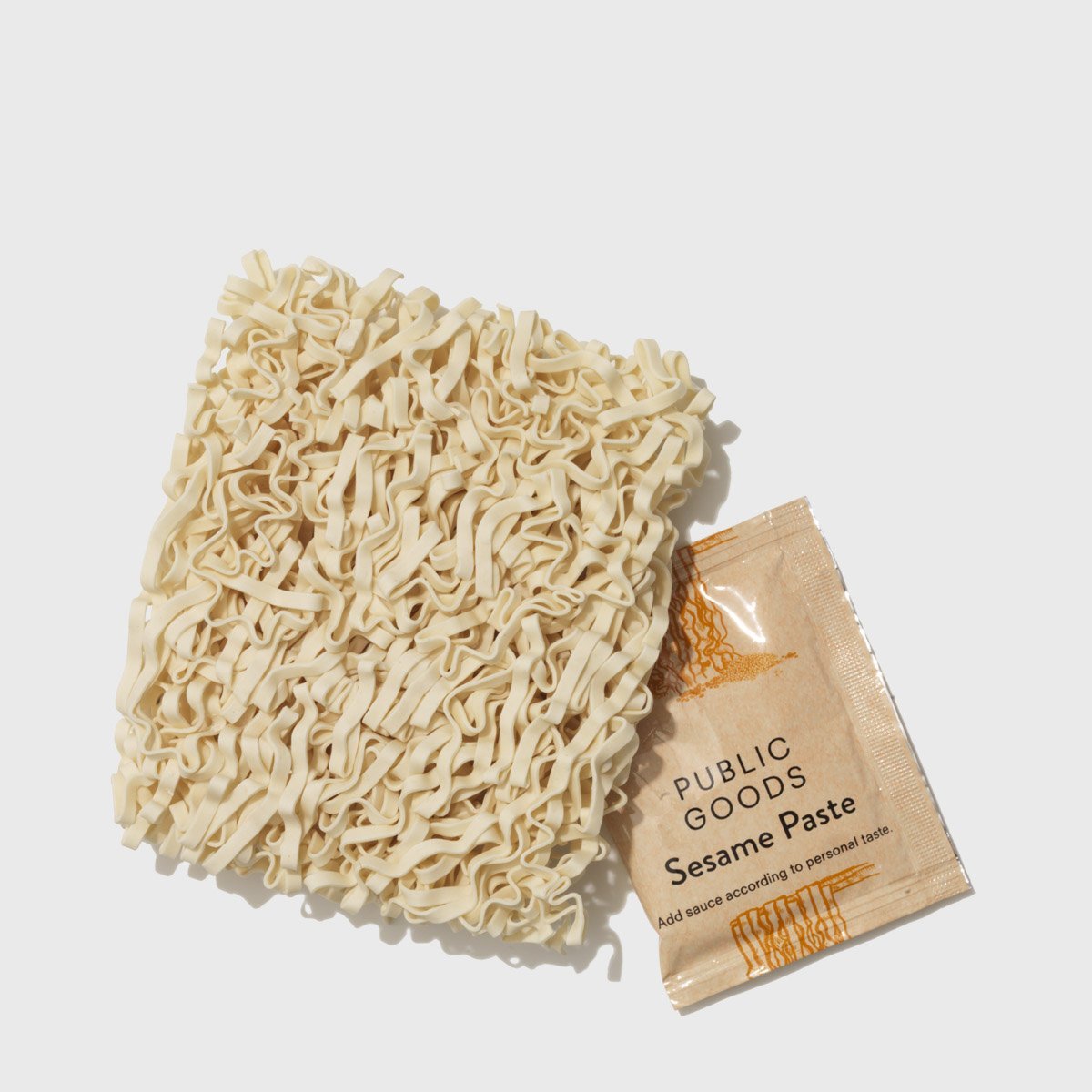 Sesame Paste Ramen Noodles