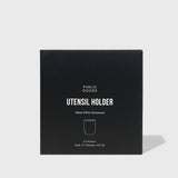 Short Stoneware Utensil Holder