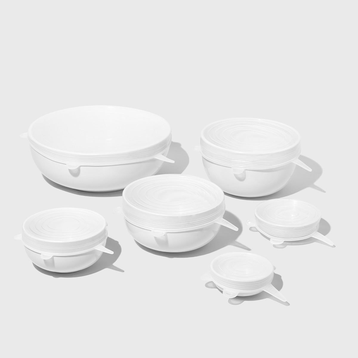 Silicone Bowl Covers (6 ct)
