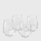 Stemless Wine Glasses (Set of 4)
