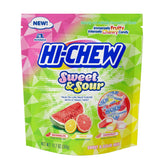 HI-CHEW SWEET AND SOUR 12.7OZ/360G. WATERMELON, GRAPEFRUIT, LEMON