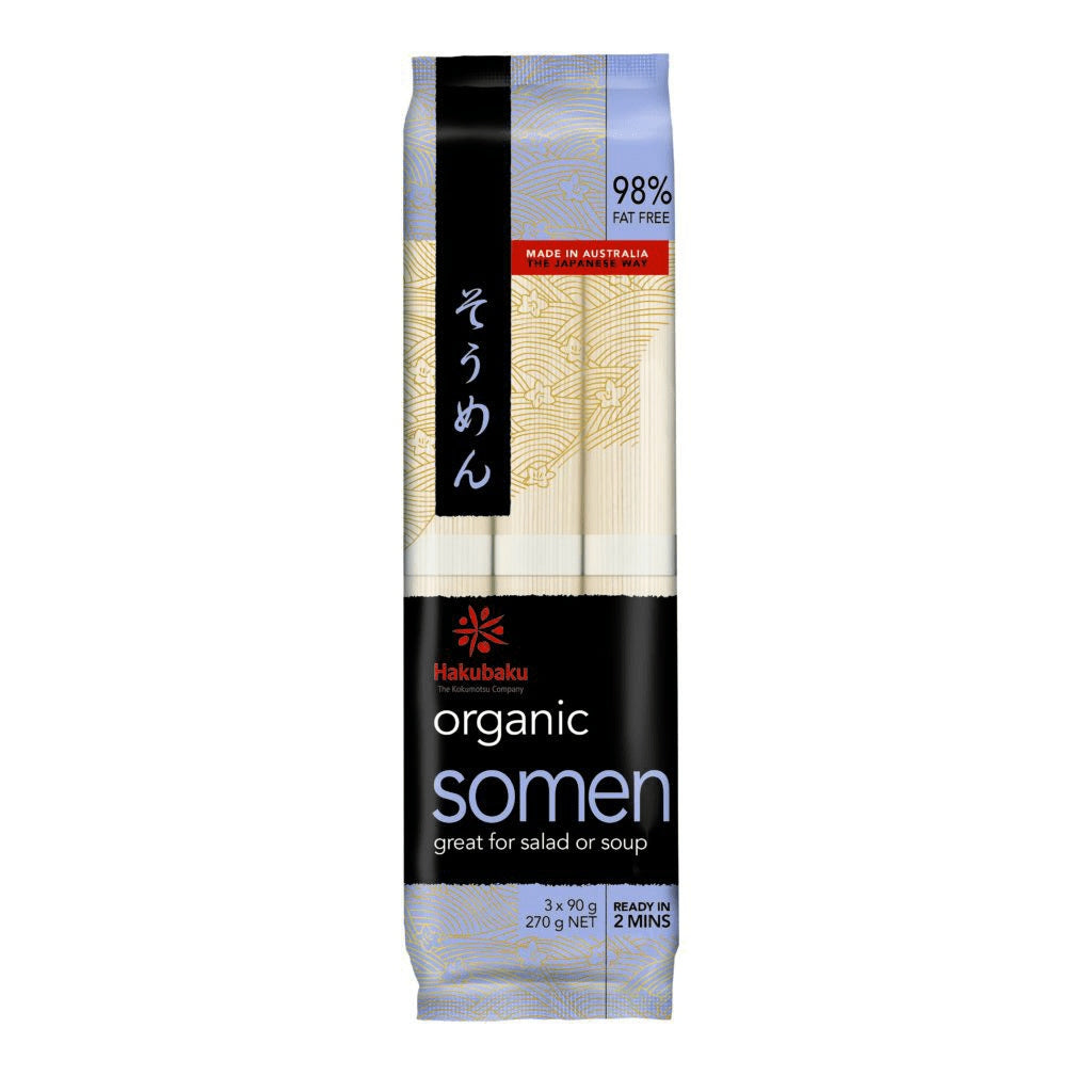 HAKUBAKU ORGANIC SOMEN 9.5OZ/269G