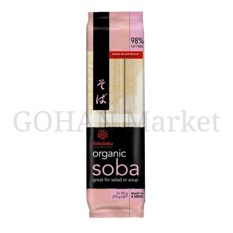 HAKUBAKU ORGANIC SOBA 9.5OZ/269G