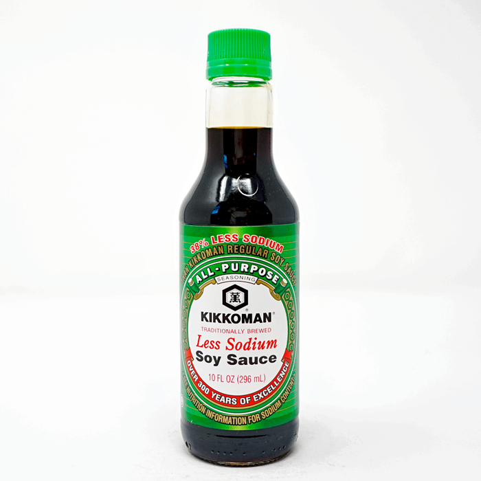 Kikkoman Soy Sauce 38% Less Sodium 10fl oz/296ml