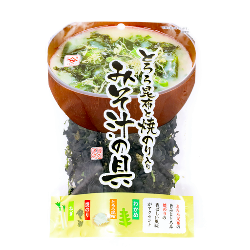 Uonoya Misoshirunogu Tororokombu Yakinori Dried Seaweed 1.2oz/35g - GOHAN Market