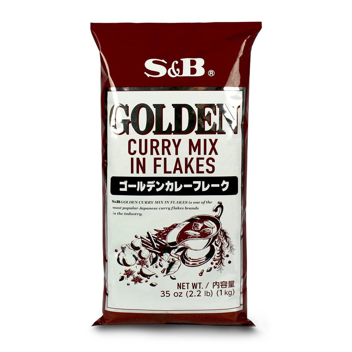 SB Golden Curry Mix in Flakes 2.2lb/1kg — GOHAN Market
