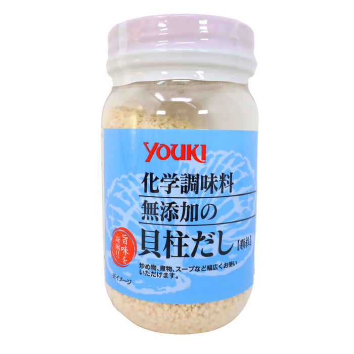 YOUKI Kaibashira Dashi Karyu Powdered Scallop Soup Stock Compact Bottle 3.8oz/110g - GOHAN Market