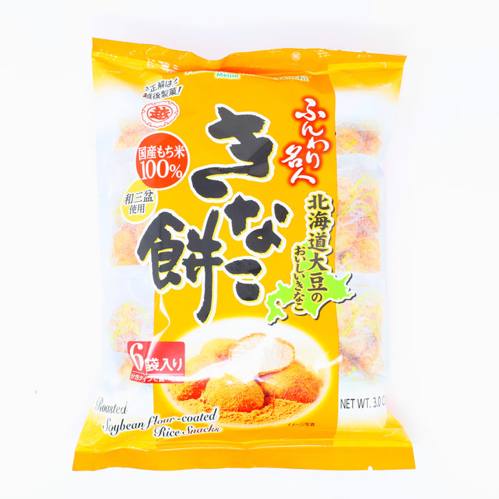 Echigo Kinako Mochi Rice Cracker 3.0oz/85g - GOHAN Market