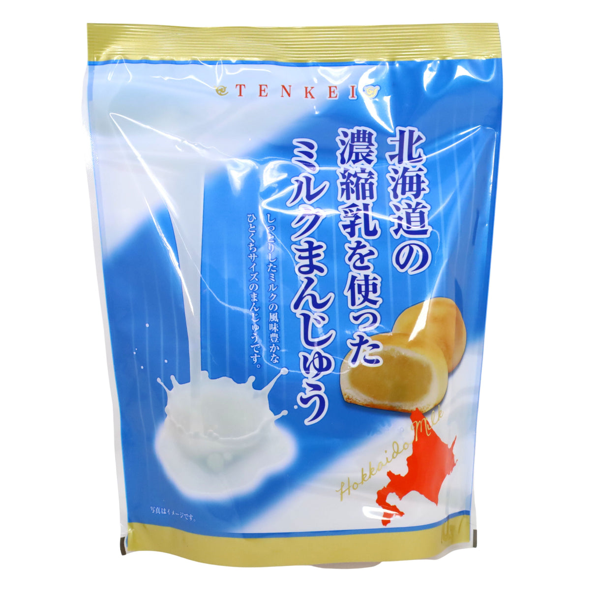 TENKEI HOKKAIDO MILK MANJU WHEAT CAKE 4.0OZ/115G