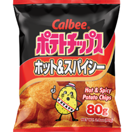 Calbee Potato Chips Hot and Spicy 2.8oz/80g - GOHAN Market
