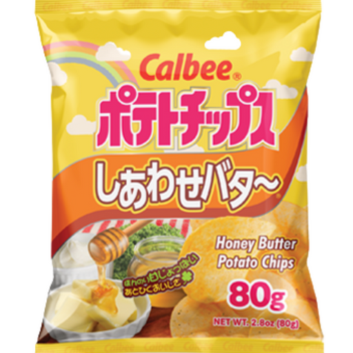 Calbee Potato Chips Honey Butter 2.8oz - GOHAN Market
