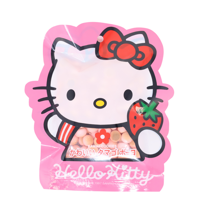 Hello Kitty Kawaii Strawberry Tamago Boro Cookies 2.12oz/60g - GOHAN Market
