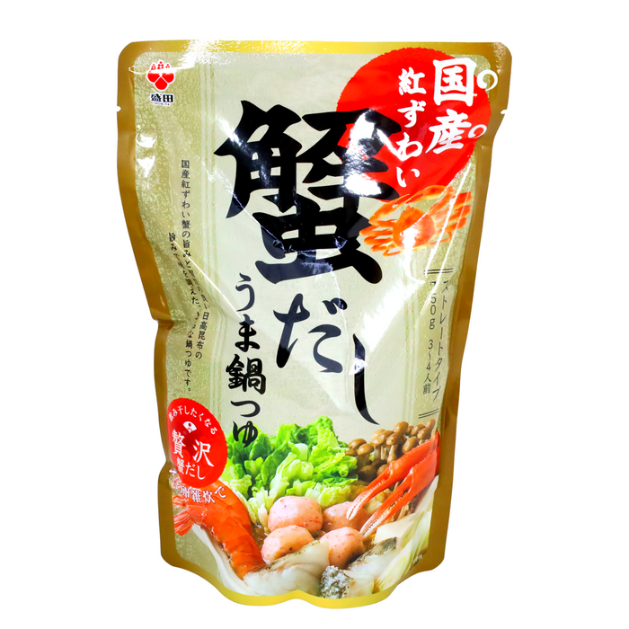 MORITA KANI DASHI UMA NABE TSUYU Nabe Soup Japanese Hot Pot 1.6lb/750g - GOHAN Market