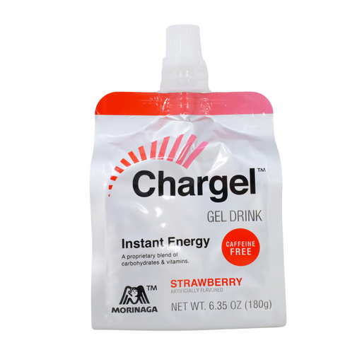 MORINAGA CHARGEL STRAWBERRY FLAVORED Instant Energy Gel Drink 6.35oz/180g - GOHAN Market