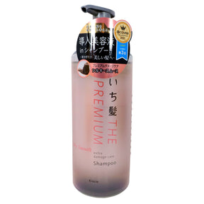 ICHI KAMI THE PREMIUM SHAMPOO EXTRA DAMAGE CARE SILKY SMOOTH 480ML