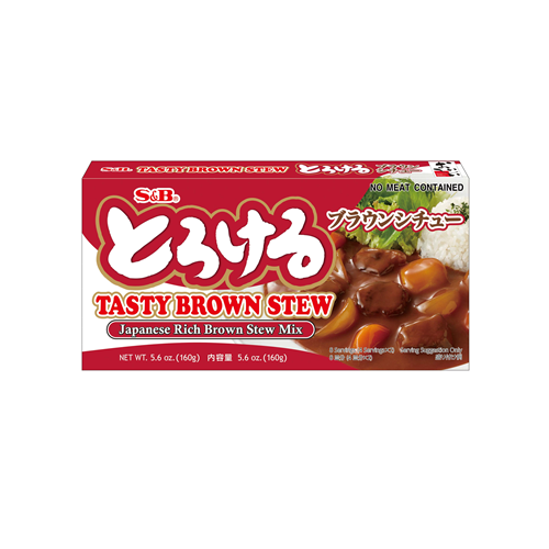 SB TorokeruTasty Brown Stew Sauce Mix 8servings 5.6oz/160g