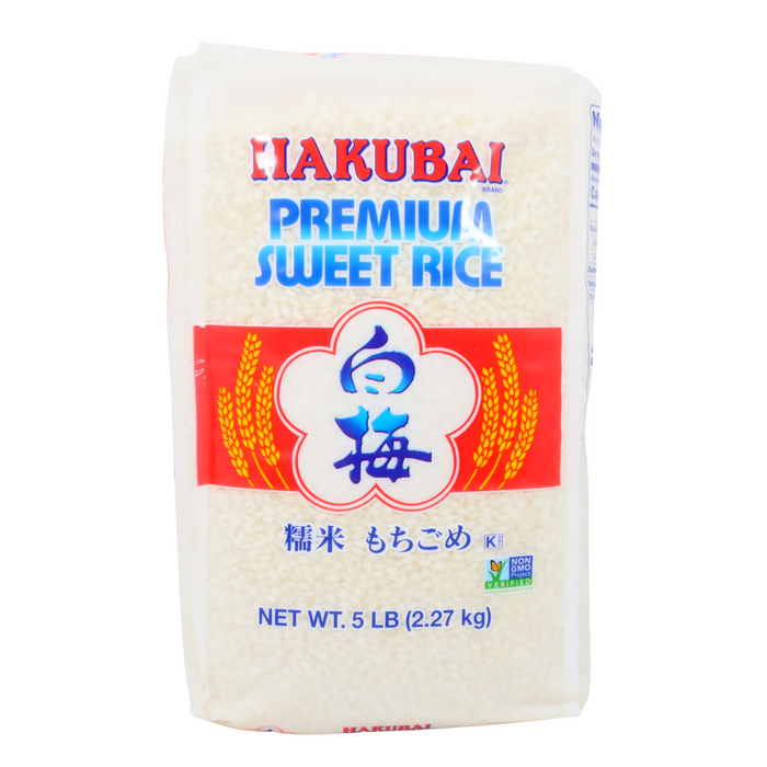 HAKUBAI Mochi Gome Sweet Rice 5LB/2.27kg - GOHAN Market