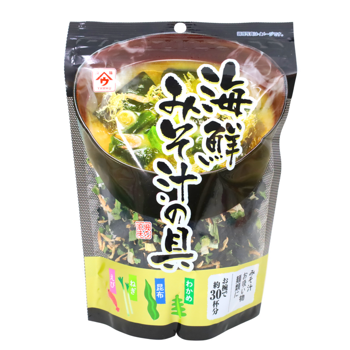 UONOYA KAISEN MISOSHIRU NO GU Dried Seaweed 2.1oz/60g - GOHAN Market