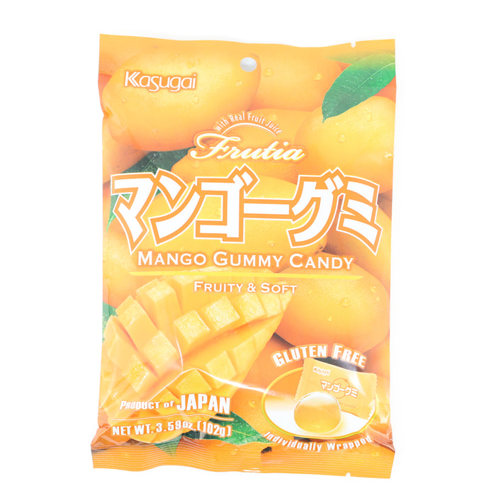 Kasugai Mango Gummy Candy 3.59oz - GOHAN Market