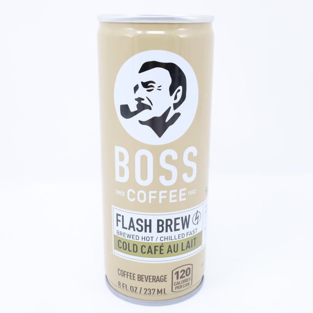 BOSS COLD CAFE AU LAIT CAN 8FLOZ/237MLV