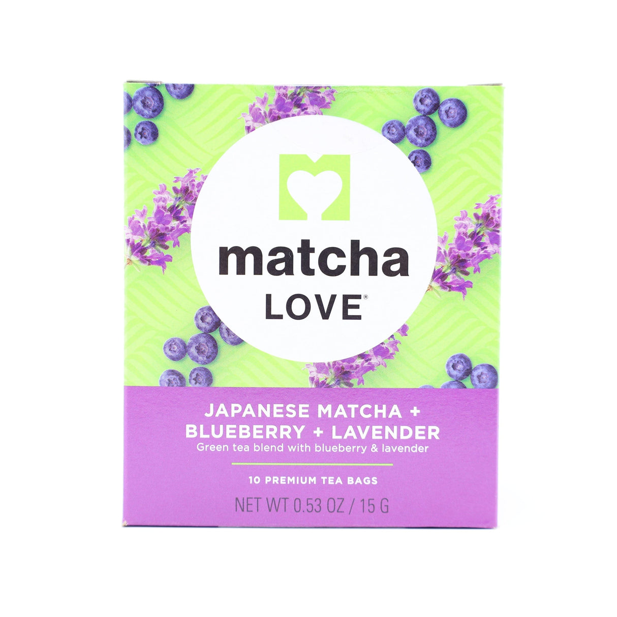 ITO EN MATCHA LOVE TEA BAG BLUEBERRY AND LAVENDER 0.53 OZ/15G