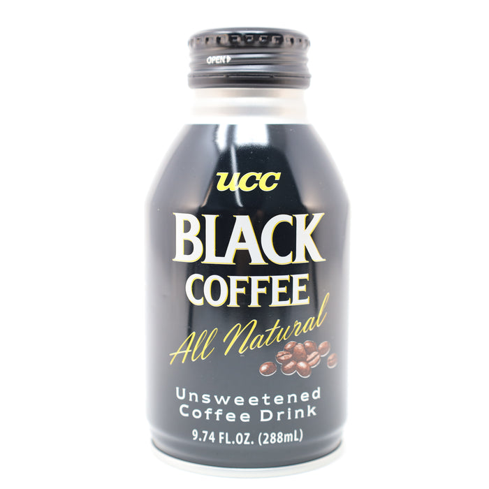 UCC Black Coffee All Natural Unsweetened coffee Drink 9.74fl oz/288ml