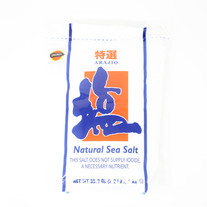 J-Basket Natural Sea Salt Arajio 35.2oz/1kg
