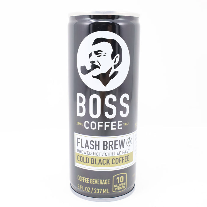 Boss Cold Black Coffee Can 8floz/237ml - GOHAN Market