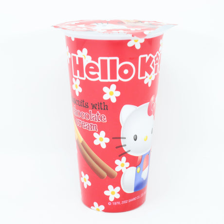 HELLO KITTY CHOCOLATE CREAM COVERED BISCUIT STICKS 1.16OZ/33G