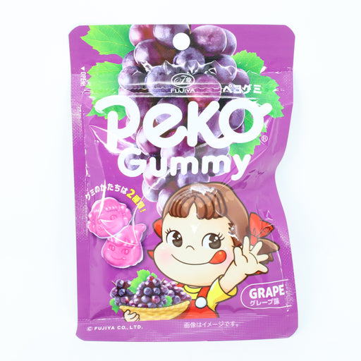 FUJIYA Peko Gummy Candy Grape 1.76oz/50g - GOHAN Market