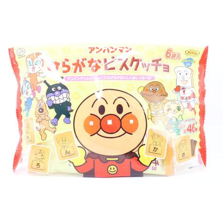 ANPANMAN HIRAGANA BISCUICHO 3.8OZ/108G