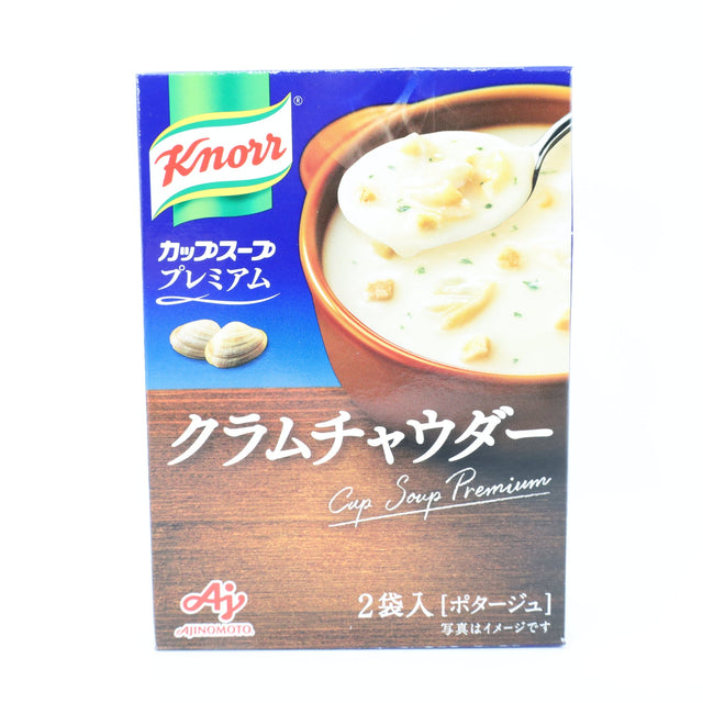 CUP SOUP PREMIUM CLAM CHOWDER DRY POTATO SOUP MIX 1.41OZ/40G