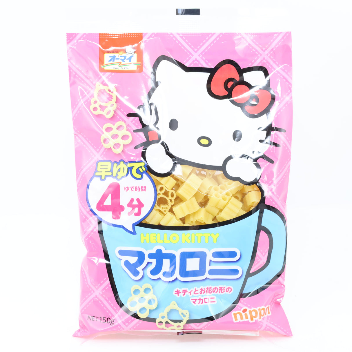 OH'MY PASTA HELLO KITTY MACARONI 5.28OZ/150G