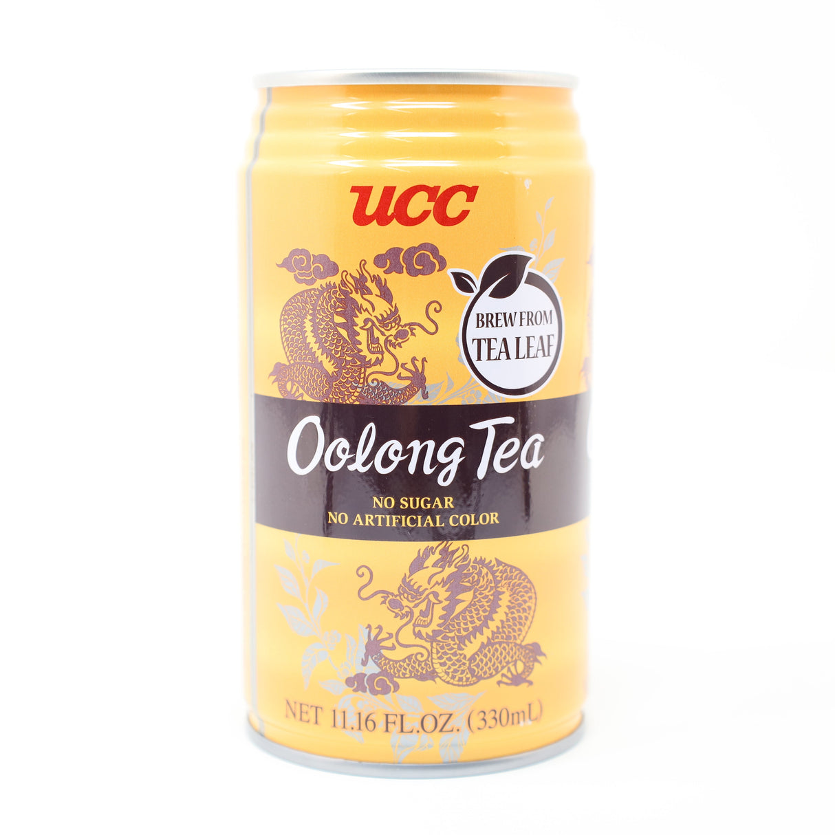 UCC OOLONG TEA NO SUGAR CAN 11.16FL OZ/330ML