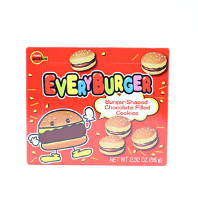 BOURBON EVERY BURGER CHOCOLATE FILLED COOKIES 2.32OZ/66G